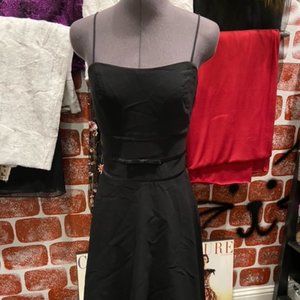 Black cocktail dress